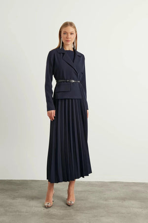 Aden Tesettür Elbise - FioraofDress - tesettur - abiye - 42 - KAHVERENGİ - hijab - evening - dress