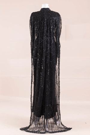 Arde Tesettür Abiye - FioraofDress - tesettur - abiye - SİYAH - 38 - hijab - evening - dress