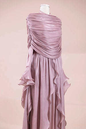 Aréa Tesettür Abiye - FioraofDress - tesettur - abiye - rose - 38 - hijab - evening - dress