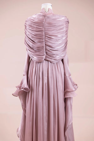 Aréa Tesettür Abiye - FioraofDress - tesettur - abiye - rose - 38 - hijab - evening - dress