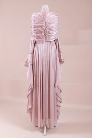 Aréa Tesettür Abiye - FioraofDress - tesettur - abiye - pudraa - 38 - hijab - evening - dress