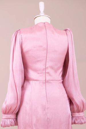 Bloom Tesettür Abiye - FioraofDress - tesettur - abiye - PEMBE - 38 - hijab - evening - dress