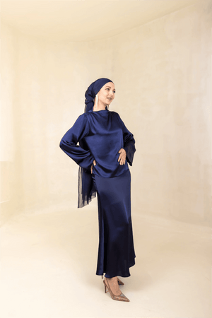 Candida Tesettür Takım - FioraofDress - tesettur - abiye - 44 - Lacive - hijab - evening - dress