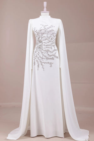 Celestia Tesettür Abiye - FioraofDress - tesettur - abiye - Beyaz - 38 - hijab - evening - dress