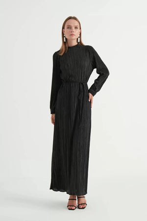 Elvis Abiye - FioraofDress - tesettur - abiye - 42 - Yağı Yeşil - hijab - evening - dress