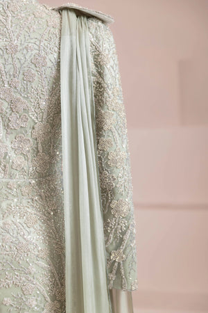 Glam Tesettür Abiye - FioraofDress - tesettur - abiye - mint - 38 - hijab - evening - dress