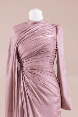 Glory Sade Tesettür Abiye - FioraofDress - tesettur - abiye - rose - 38 - hijab - evening - dress