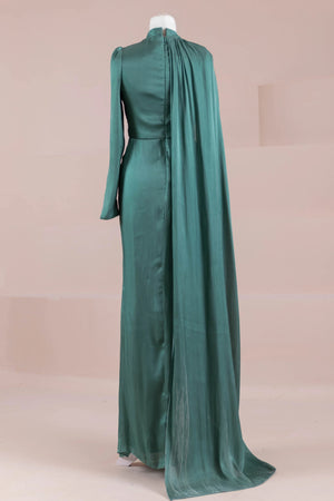 Glory Sade Tesettür Abiye - FioraofDress - tesettur - abiye - zümrüt - 38 - hijab - evening - dress