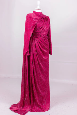 Glory Tesettür Abiye - FioraofDress - tesettur - abiye - BORDO - 38 - hijab - evening - dress