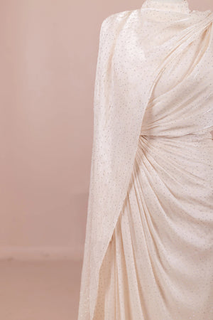 Glory Tesettür Abiye - FioraofDress - tesettur - abiye - krem - 38 - hijab - evening - dress