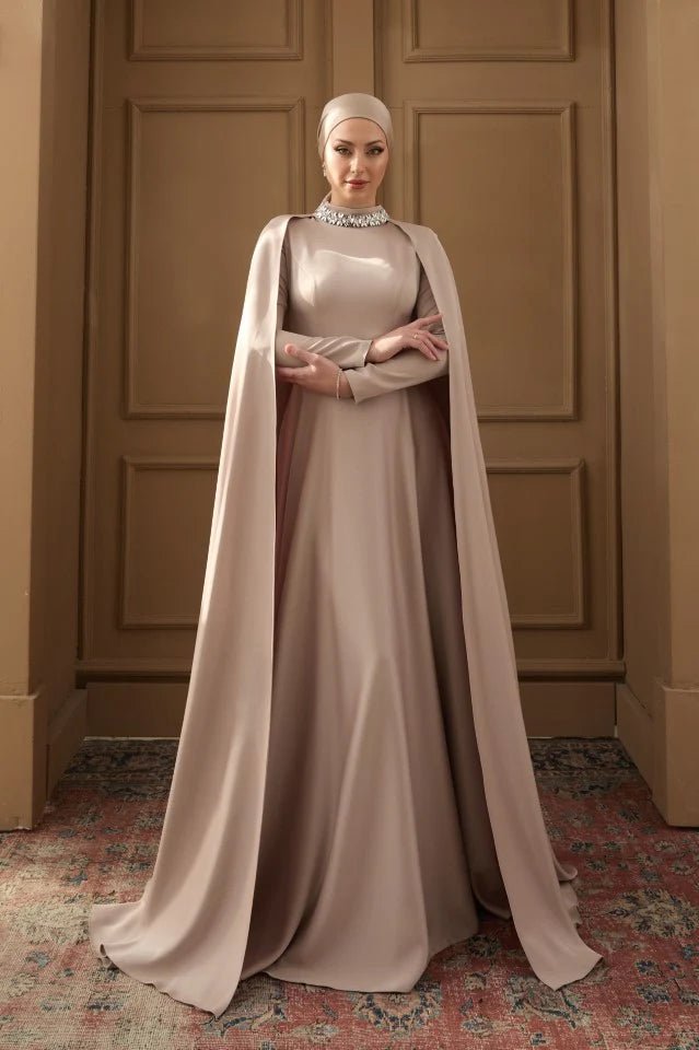 Hanzade Taşlı Tesettür Abiye.