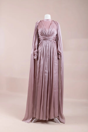 Lesley Tesettür Abiye - FioraofDress - tesettur - abiye - Pudra - 38 - hijab - evening - dress