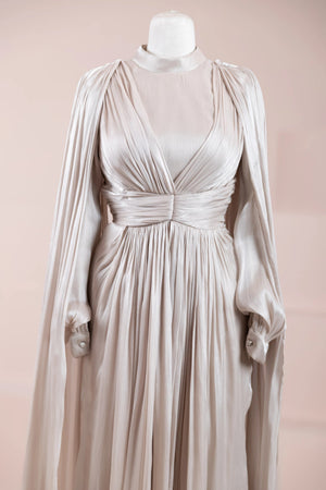 Lesley Tesettür Abiye - FioraofDress - tesettur - abiye - Taş Renk - 38 - hijab - evening - dress