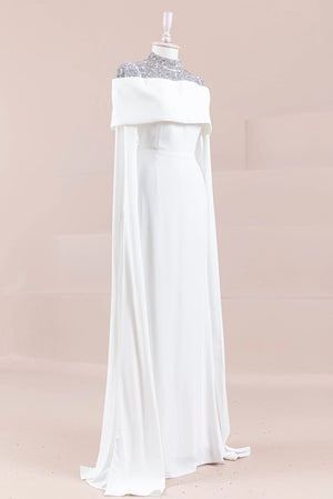 Lirae Tesettür Abiye - FioraofDress - tesettur - abiye - Beyaz - 36 - hijab - evening - dress