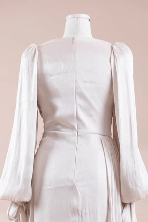 Lotus Tesettür Abiye - FioraofDress - tesettur - abiye - Taş Renk - 38 - hijab - evening - dress