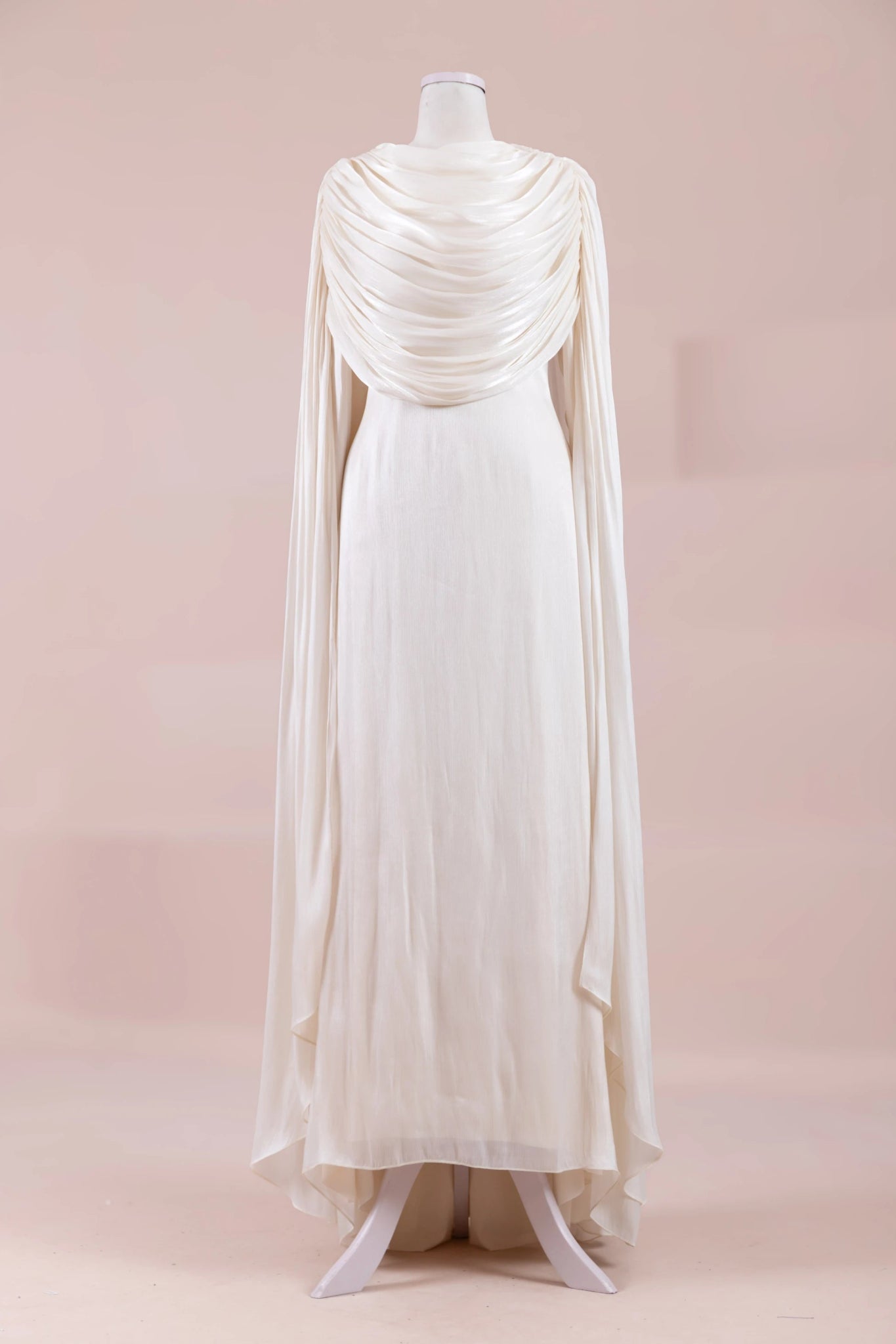 Lunesse Tesettür Abiye - FioraofDress - tesettur - abiye - krem - 38 - hijab - evening - dress