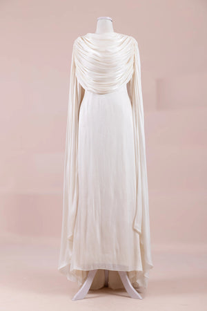 Lunesse Tesettür Abiye - FioraofDress - tesettur - abiye - krem - 38 - hijab - evening - dress