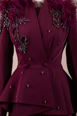 Majesty Tesettür Abiye - FioraofDress - tesettur - abiye - BORDO - 38 - hijab - evening - dress