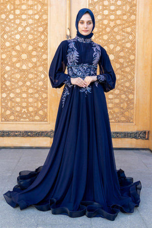 Neva Tesettür Abiye - FioraofDress - tesettur - abiye - 48 - hijab - evening - dress