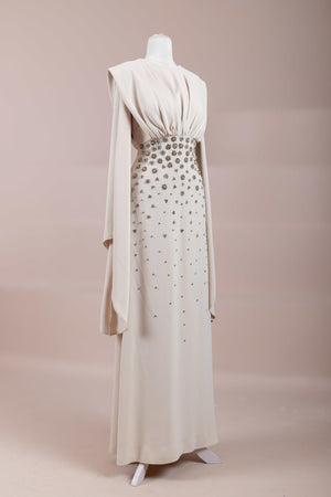 Rouge Tesettür Abiye - FioraofDress - tesettur - abiye - Krem - 38 - hijab - evening - dress