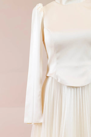 Rozya Tesettür Abiye - FioraofDress - tesettur - abiye - Morr - 38 - hijab - evening - dress