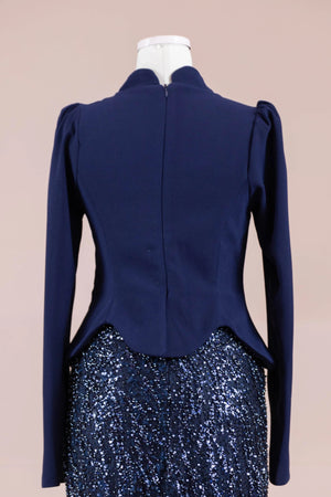 Simera Tesettür Abiye - FioraofDress - tesettur - abiye - LACİVERT - 38 - hijab - evening - dress