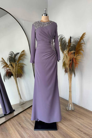 Aleyna Tesettür Abiye - FioraofDress - tesettur - abiye - 48 - zümrüt - hijab - evening - dress