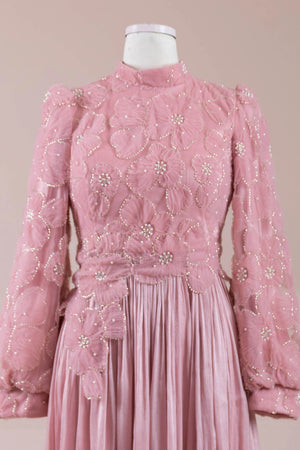 Alora Tesettür Abiye - FioraofDress - tesettur - abiye - PEMBE - 38 - hijab - evening - dress