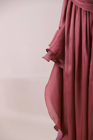 Aréa Tesettür Abiye - FioraofDress - tesettur - abiye - Berry - 38 - hijab - evening - dress