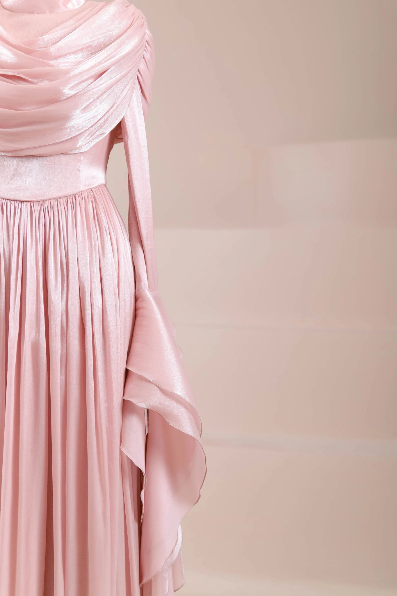 Arvia Tesettür Abiye - FioraofDress - tesettur - abiye - Pudra - 36 - hijab - evening - dress