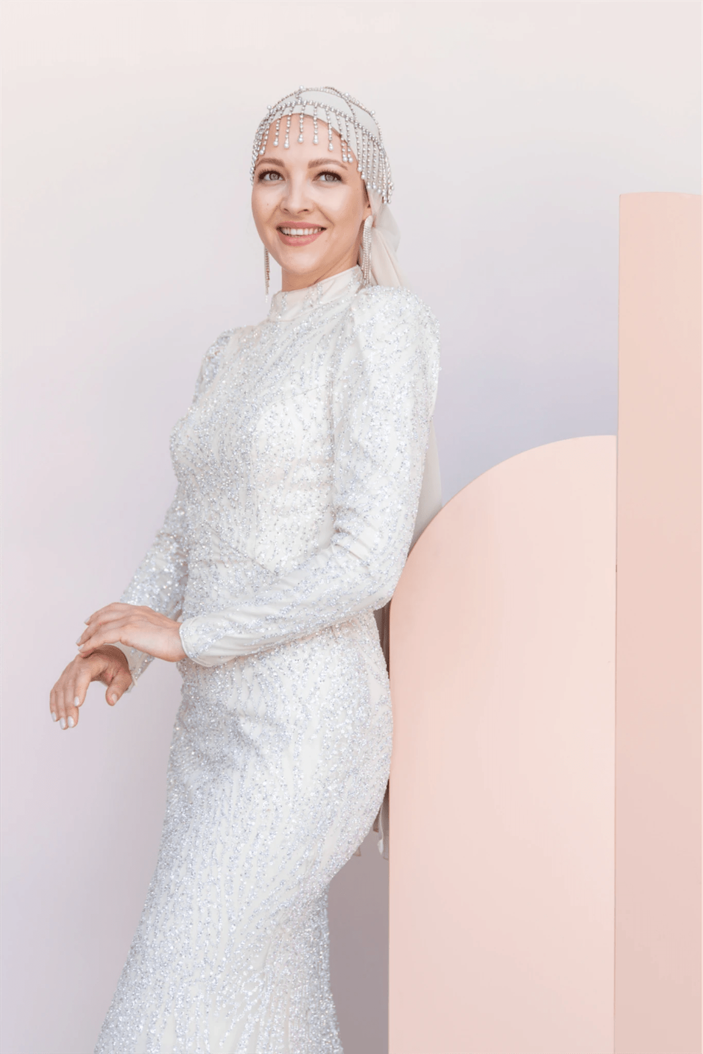 Asilen Tesettür Abiye - FioraofDress - tesettur - abiye - 44 - Taş - hijab - evening - dress