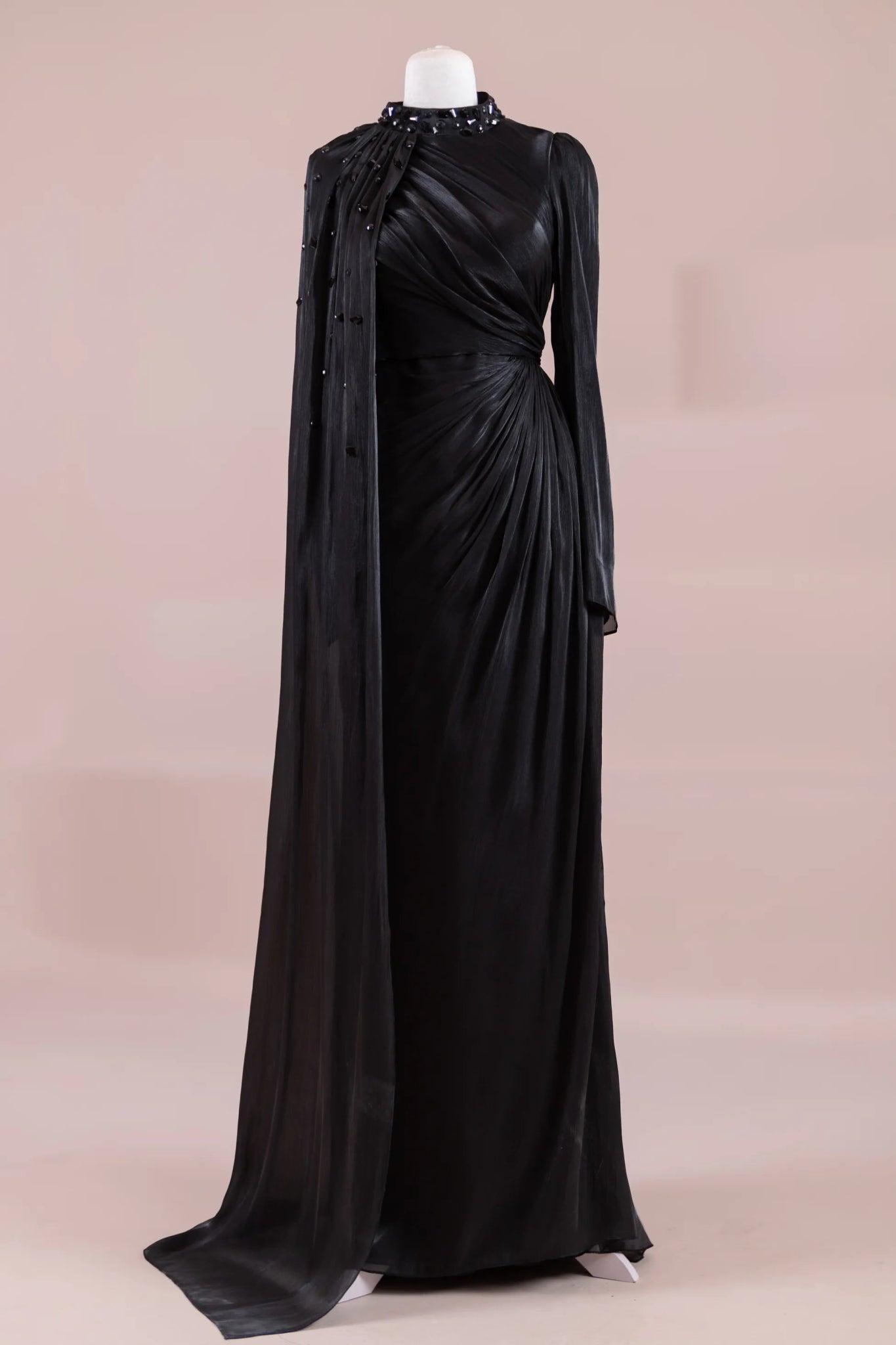 Aven Tesettür Abiye - FioraofDress - tesettur - abiye - Siyahh - 38 - hijab - evening - dress