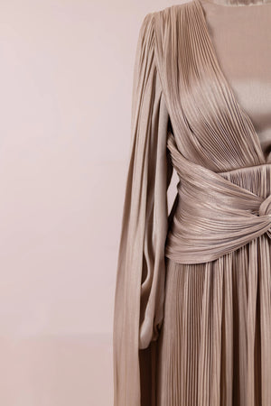 Ayrez Tesettür Abiye - FioraofDress - tesettur - abiye - VİZON - 38 - hijab - evening - dress