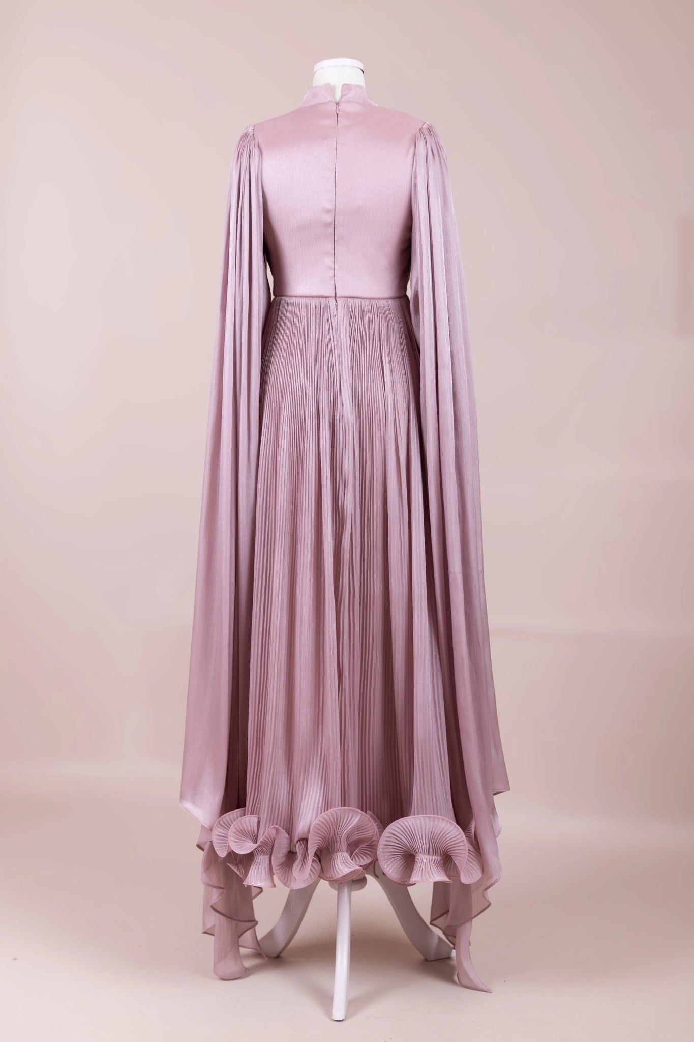 Ayrez Tesettür Abiye - FioraofDress - tesettur - abiye - rose - 38 - hijab - evening - dress