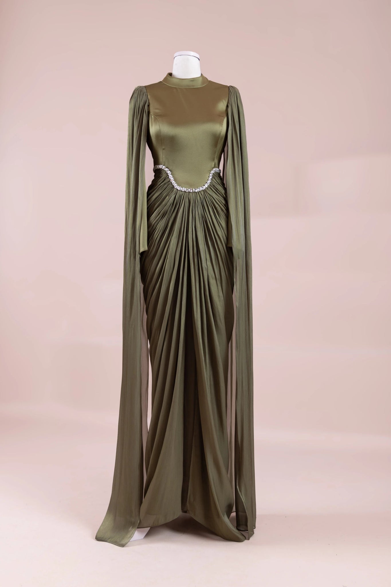 Belin Tesettür Abiye - FioraofDress - tesettur - abiye - Çimen yeşili - 36 - hijab - evening - dress