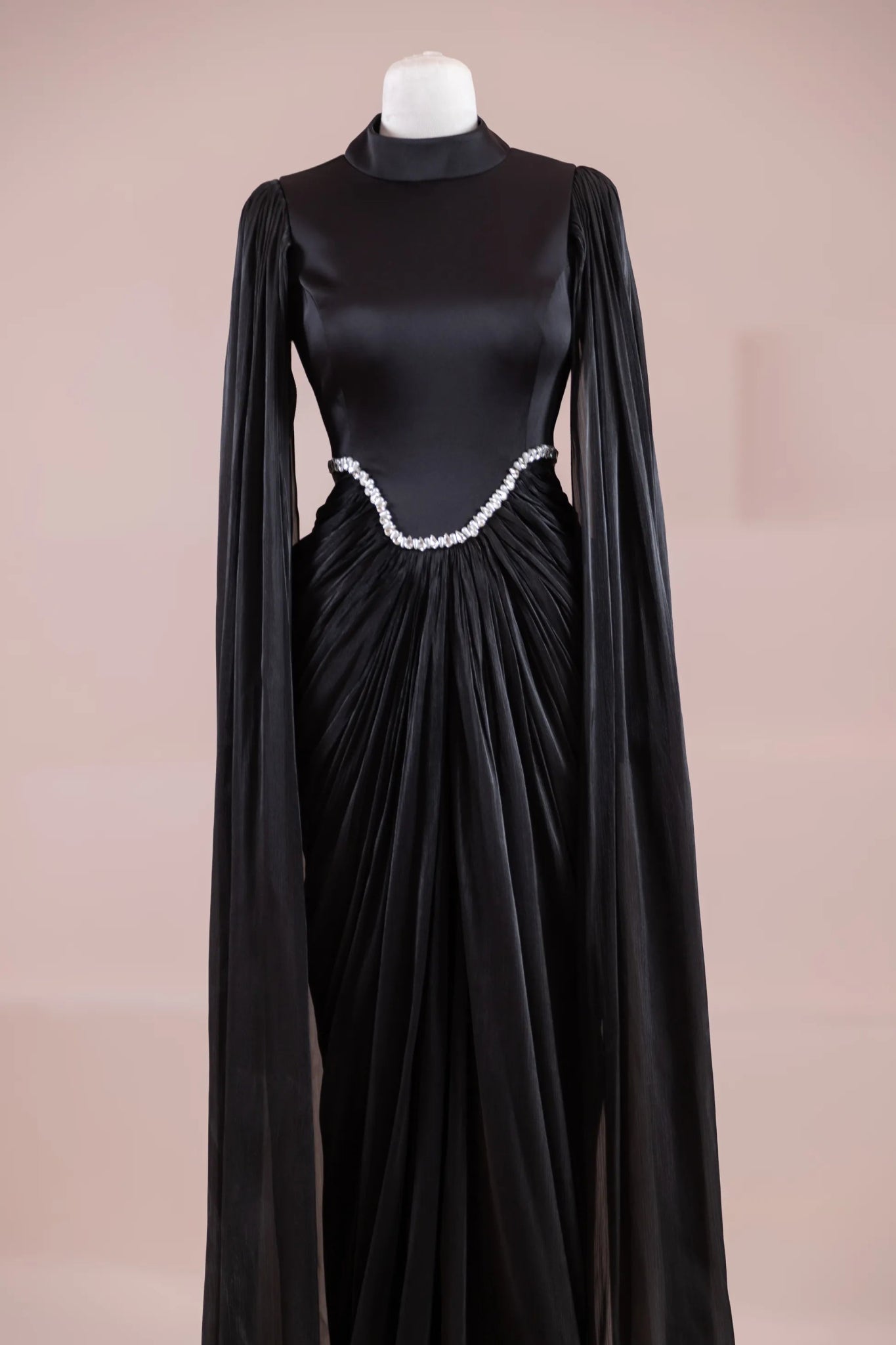 Belin Tesettür Abiye - FioraofDress - tesettur - abiye - Siyahh - 36 - hijab - evening - dress