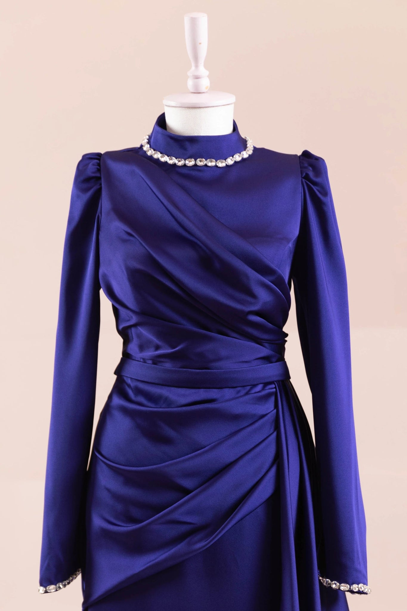 Beril Tesettür Abiye - FioraofDress - tesettur - abiye - SAX - 38 - hijab - evening - dress