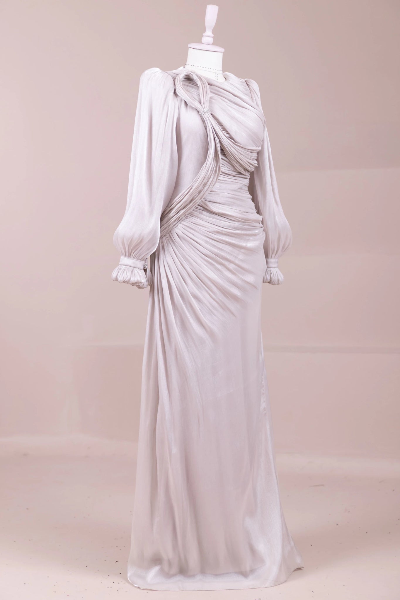 Bloom Tesettür Abiye - FioraofDress - tesettur - abiye - Taş - 38 - hijab - evening - dress