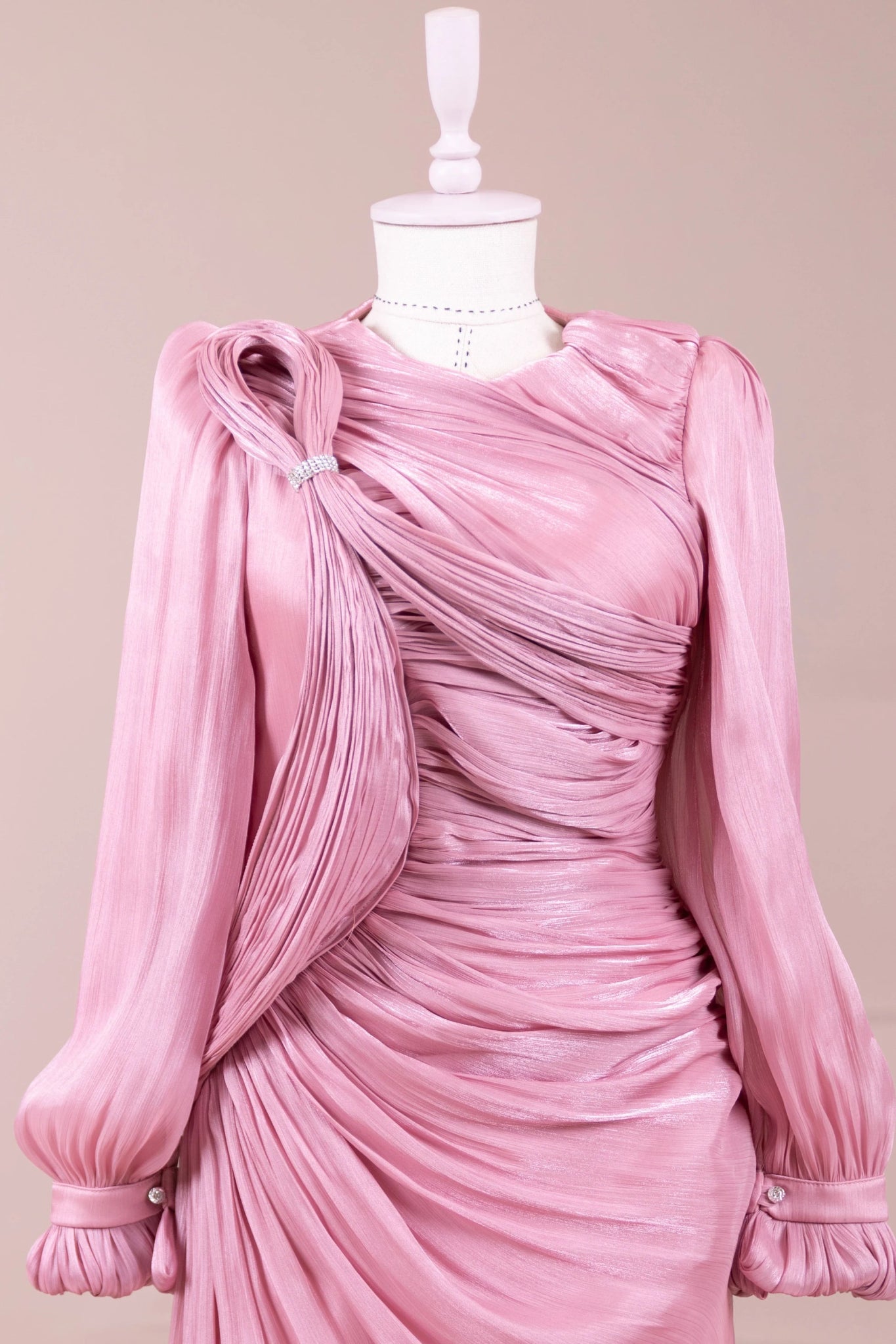 Bloom Tesettür Abiye - FioraofDress - tesettur - abiye - PEMBE - 38 - hijab - evening - dress