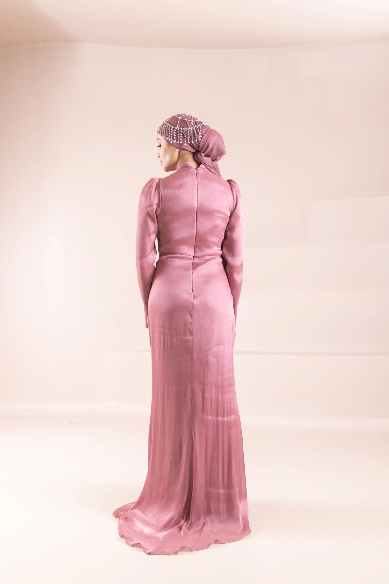 Camellia Tesettür Abiye - FioraofDress - tesettur - abiye - Berry - 38 - hijab - evening - dress