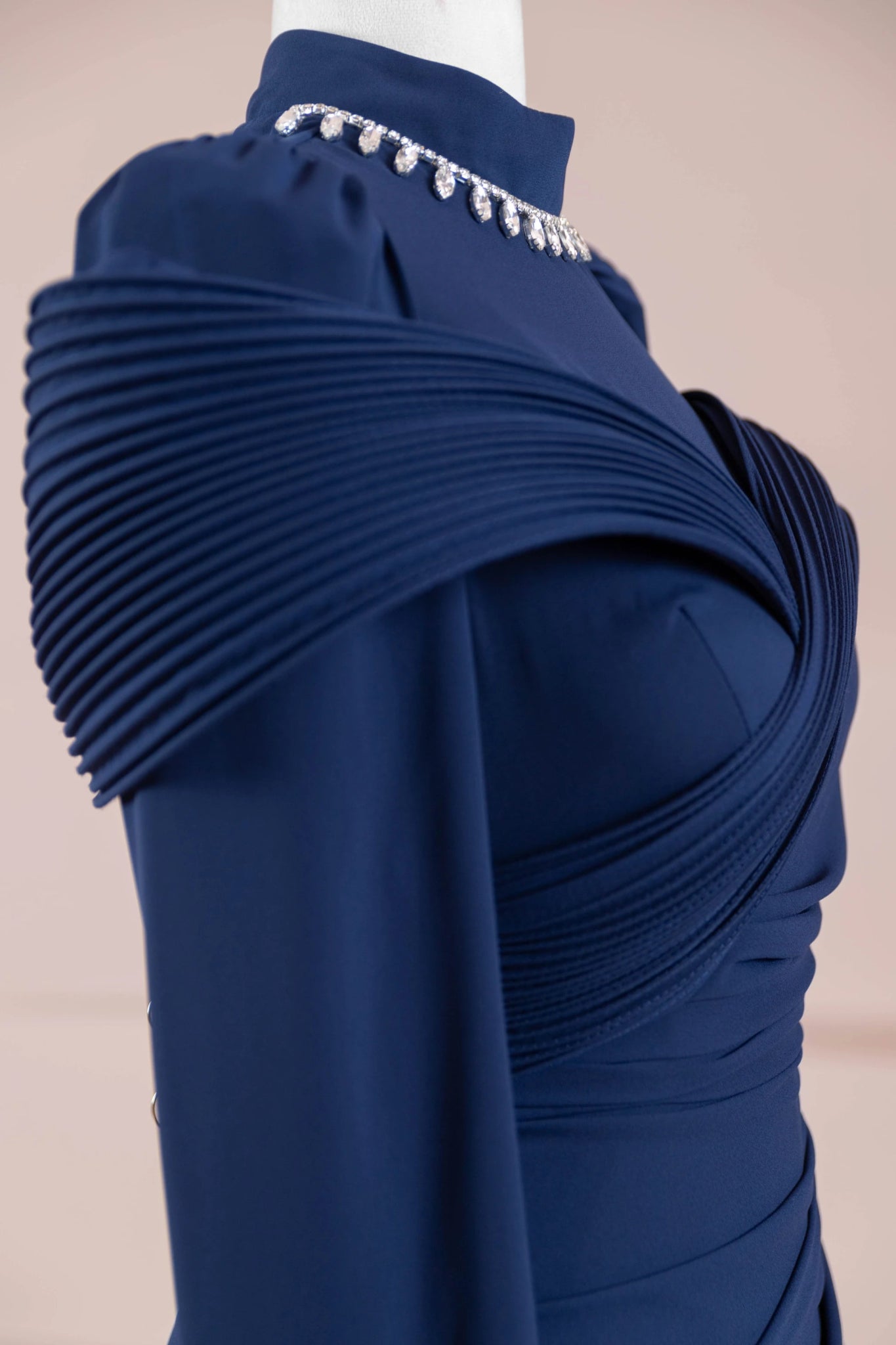 Charm Tesettür Abiye - FioraofDress - tesettur - abiye - lacivert - 36 - hijab - evening - dress