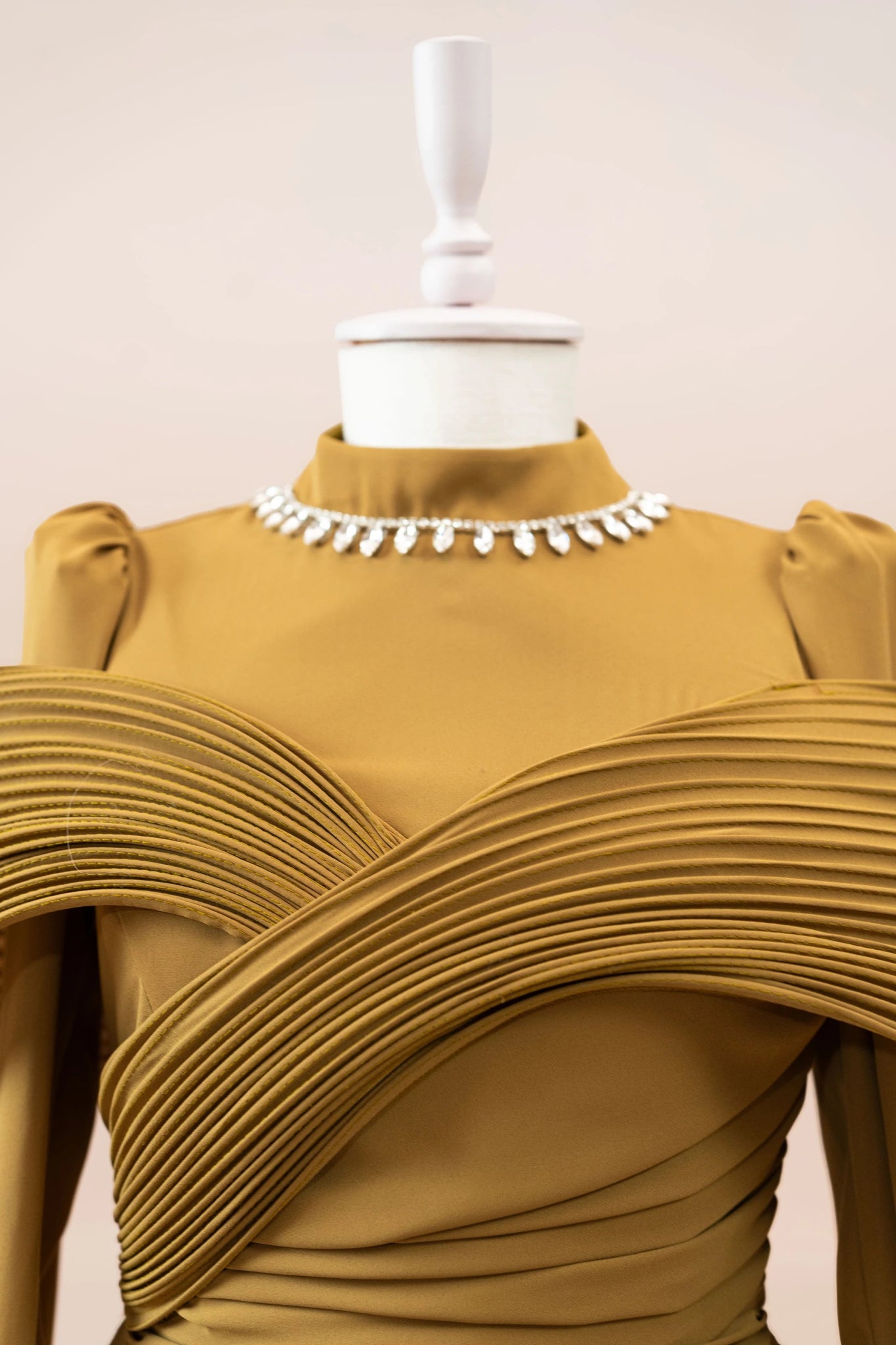 Charm Tesettür Abiye - FioraofDress - tesettur - abiye - Hardal - 36 - hijab - evening - dress