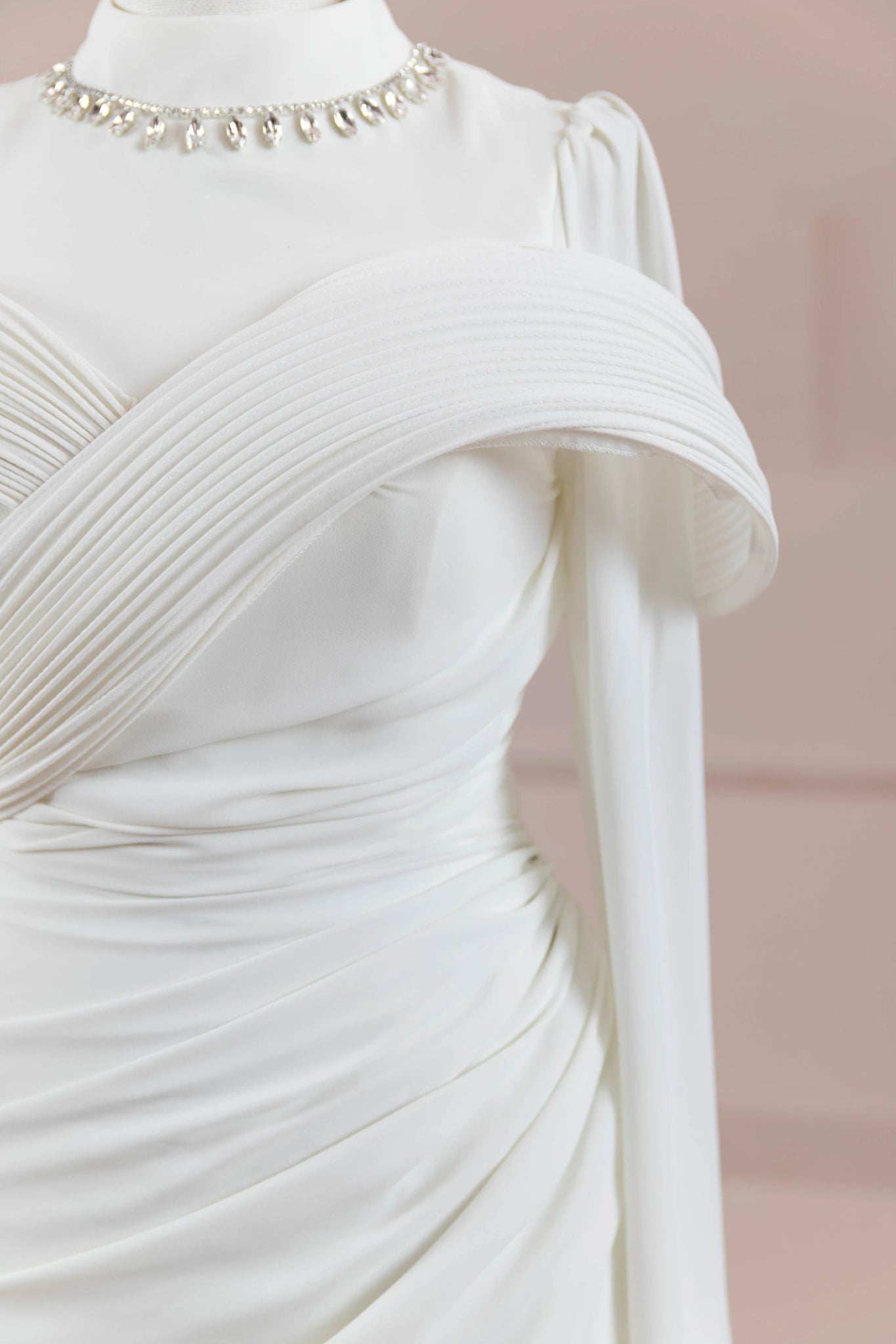 Charm Tesettür Abiye - FioraofDress - tesettur - abiye - Beyaz - 36 - hijab - evening - dress