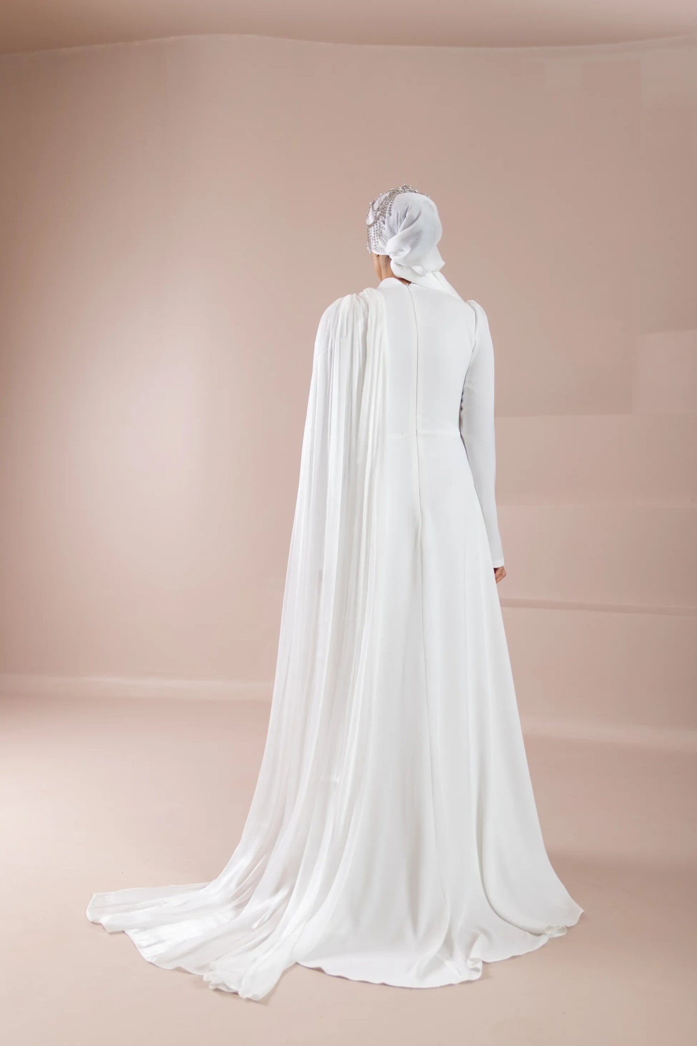 Daisy Tesettür Abiye - FioraofDress - tesettur - abiye - Beyaz - 36 - hijab - evening - dress