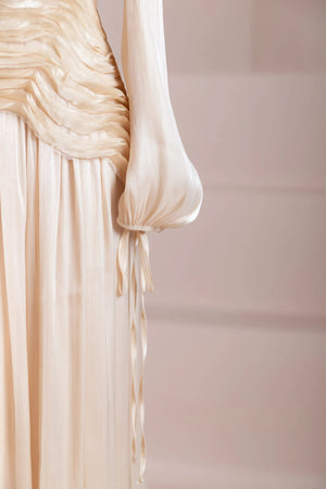 Dalia Tesettür Abiye - FioraofDress - tesettur - abiye - Ekru - 38 - hijab - evening - dress