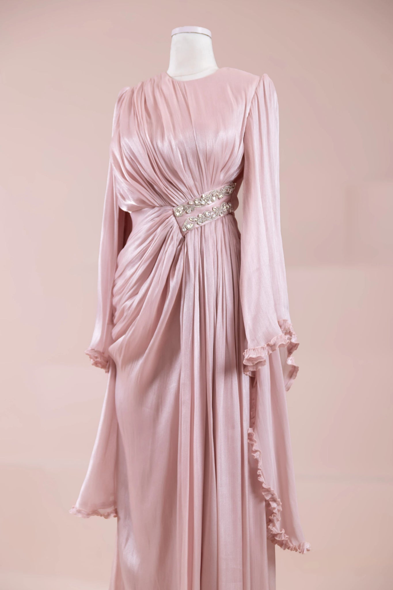 Dera Tesettür Abiye - FioraofDress - tesettur - abiye - pink - 38 - hijab - evening - dress