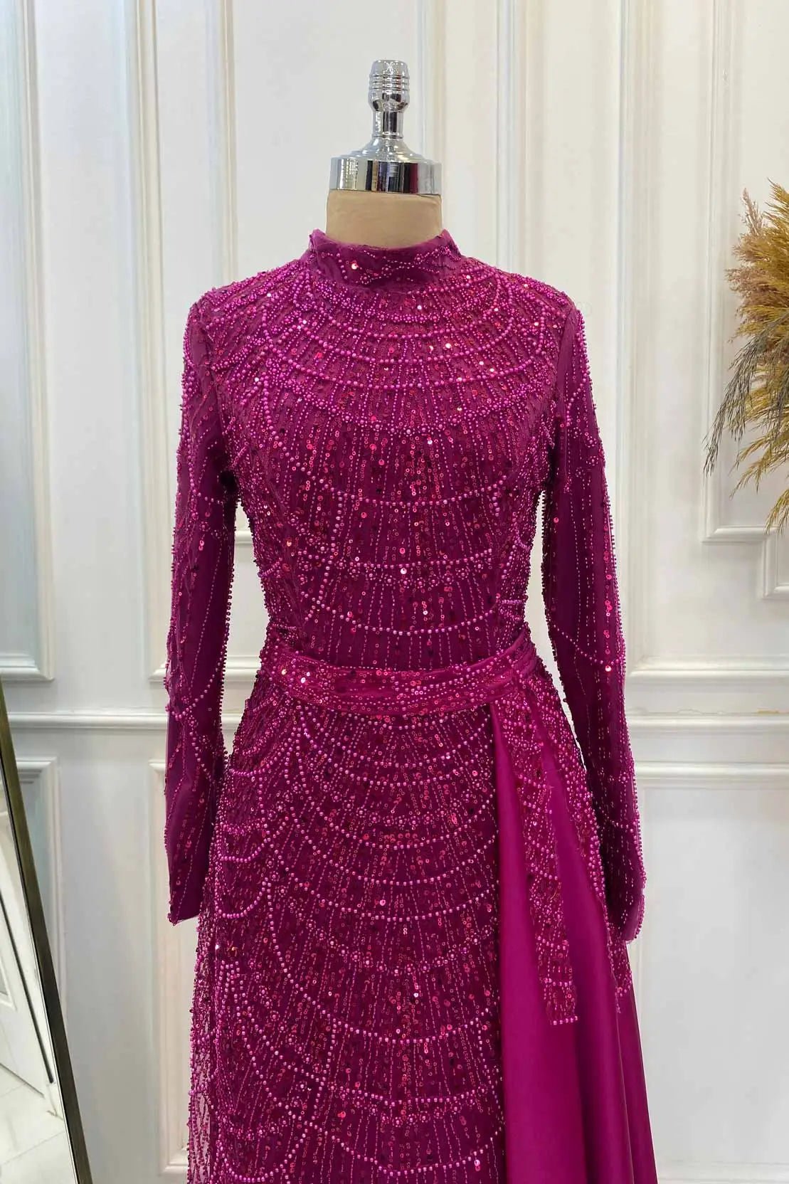 Diva Tesettür Abiye - FioraofDress - tesettur - abiye - FUŞYA - 36 - hijab - evening - dress