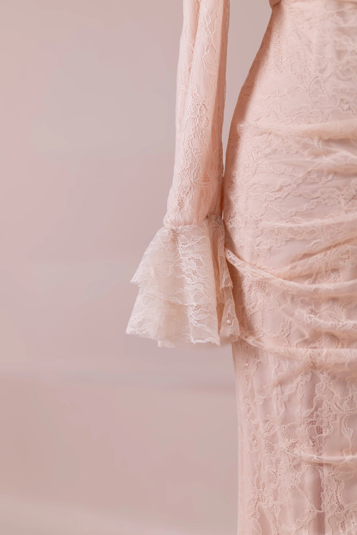 Dorey Tesettür Abiye - FioraofDress - tesettur - abiye - Pudra - 38 - hijab - evening - dress