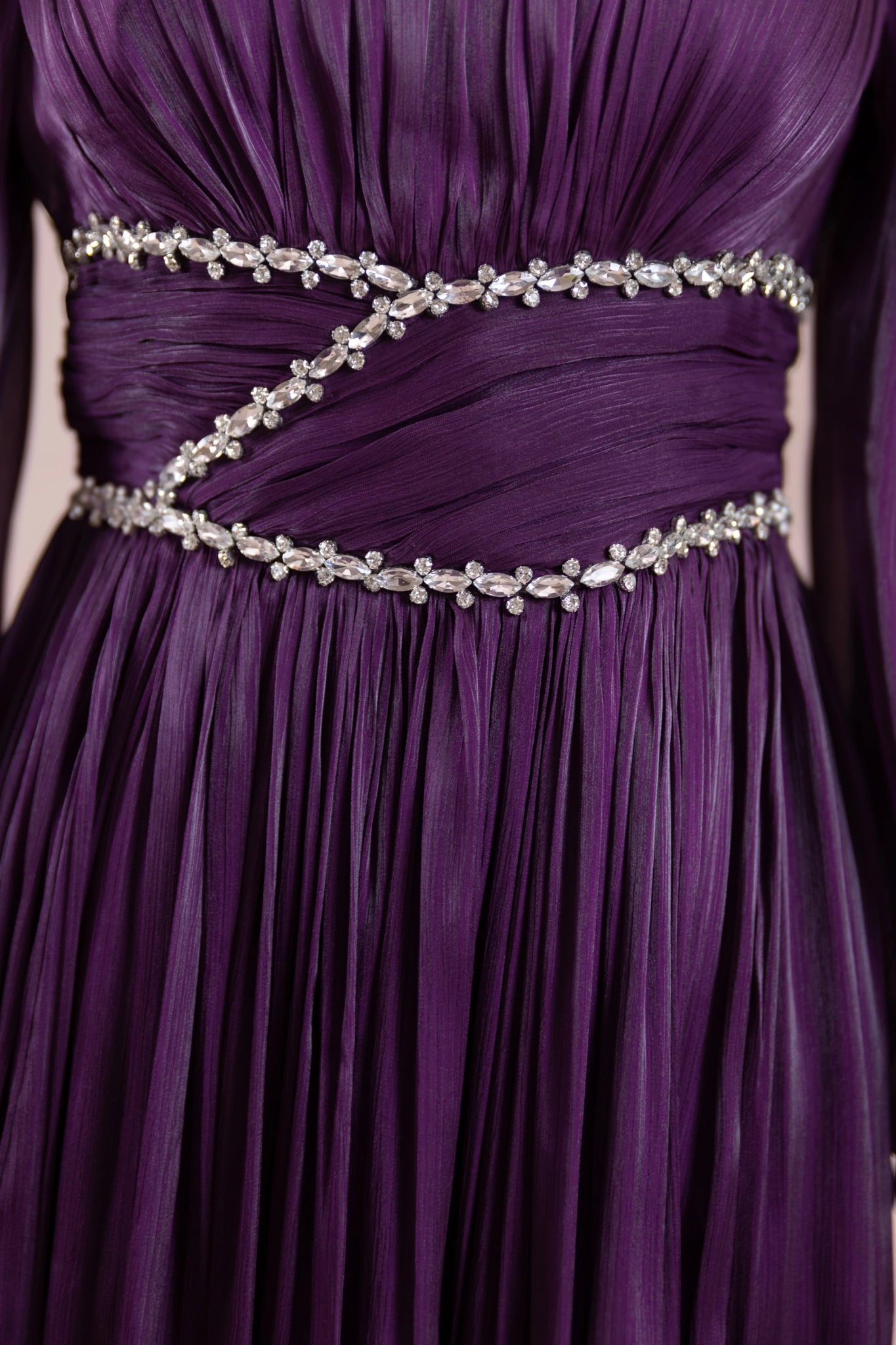 Elin Tesettür Abiye - FioraofDress - tesettur - abiye - Ametist Moru - 38 - hijab - evening - dress