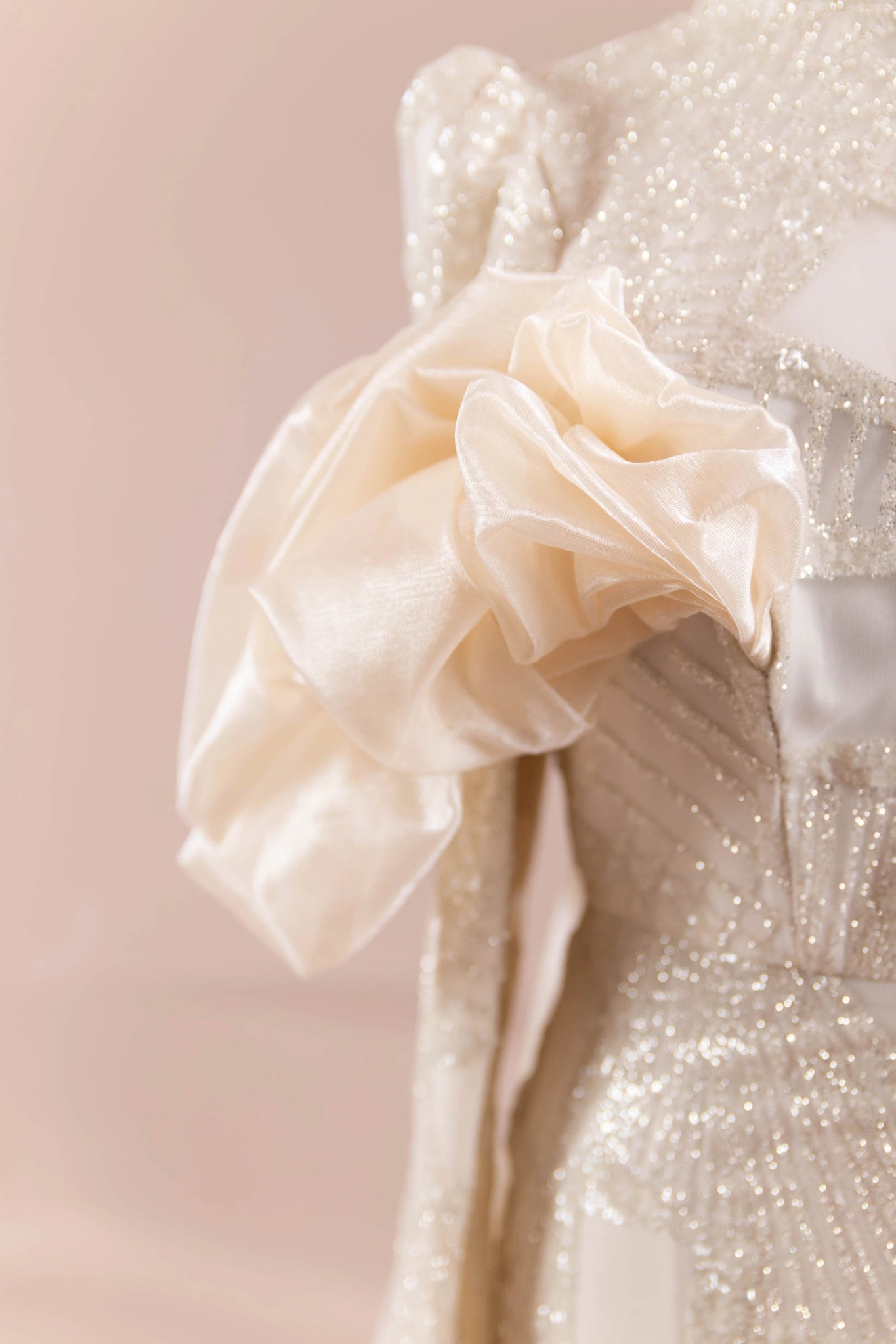 Eloura Tesettür Abiye - FioraofDress - tesettur - abiye - krem - 38 - hijab - evening - dress